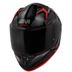 Givi Κράνος H50.9 Enigma μαύρο/τιτάνιο/κόκκινο (ECE 22.06)+ pinlock + extra ζελατίνα